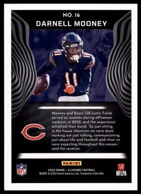 2022 Panini Illusions - Retail Darnell Mooney 16 Chicago Bears