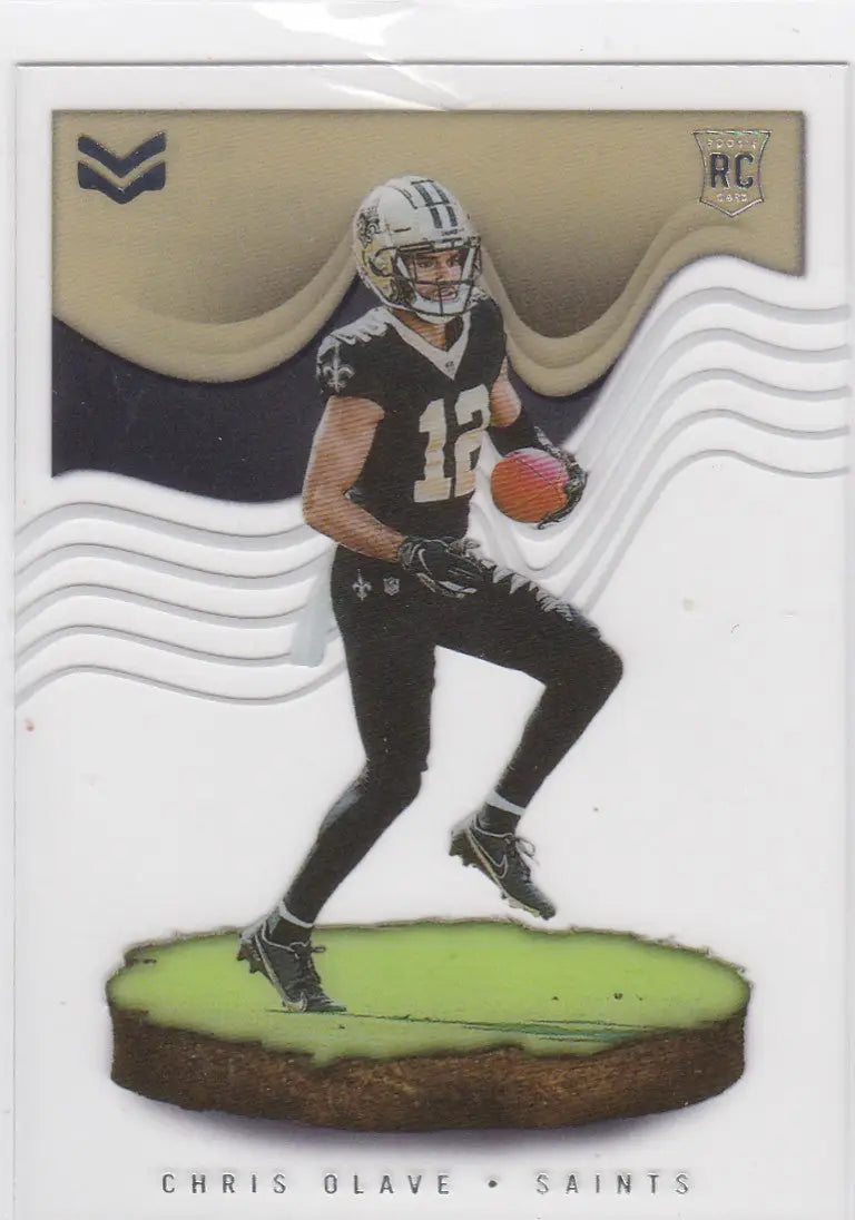 2022 Panini #MAG-30 Chris Olave Clear Magnitude RC New Orleans Saints - Football Card Single