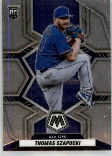 2022 Panini Mosaic #259 Thomas Szapucki NM-MT RC Rookie Mets ID:48063 - Baseball Card Single