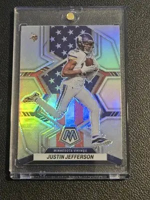 2022 Panini Mosaic #264 Justin Jefferson Silver - Football Card Single
