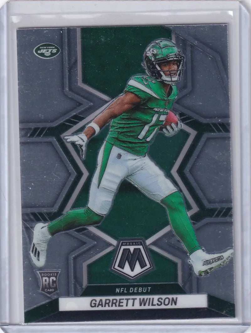 2022 Panini Mosaic #276 Garrett Wilson - New York Jets - Football Card Single