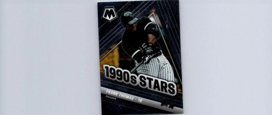 Frank Thomas baseball card from 2022 Panini Mosaic trading cards collection