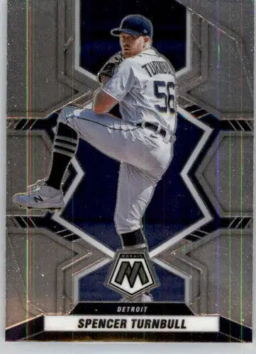 Original gloss Panini Mosaic Spencer Turnbull baseball card Tigers 2022 NM-MT ID:77729