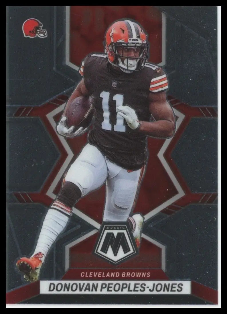 2022 Panini Mosaic Donovan Peoples Jones #49 Cleveland Browns Football Card NFL - Football Card Single