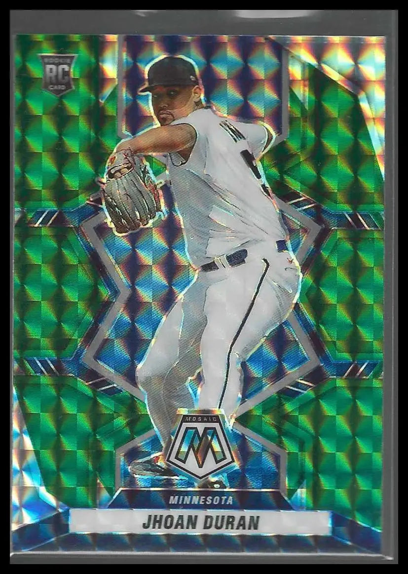 2022 Panini Mosaic Green Mosaic #159 Trevor Bauer - Baseball Card Single