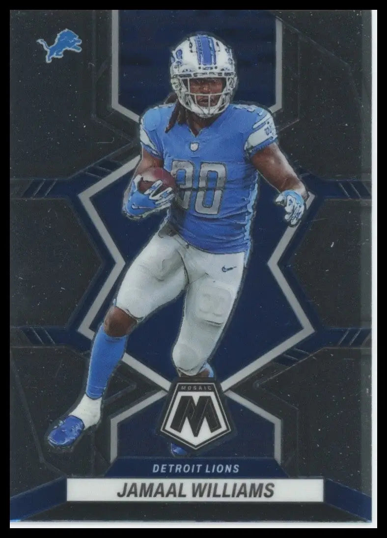 2022 Panini Mosaic Jamaal Williams #66 Detroit Lions Football Card NFL Sports - Football Card Single