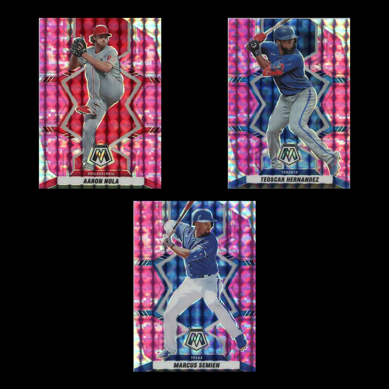 2022 Panini Mosaic Pink Camo #1 - 150 Complete Your Set You Choose Pick Baseball - Baseball Card Single