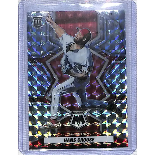 2022 Panini Mosaic Prizm #236 Hans Crouse NM-MT RC Rookie Philadelphia Phillies - Baseball Card Single