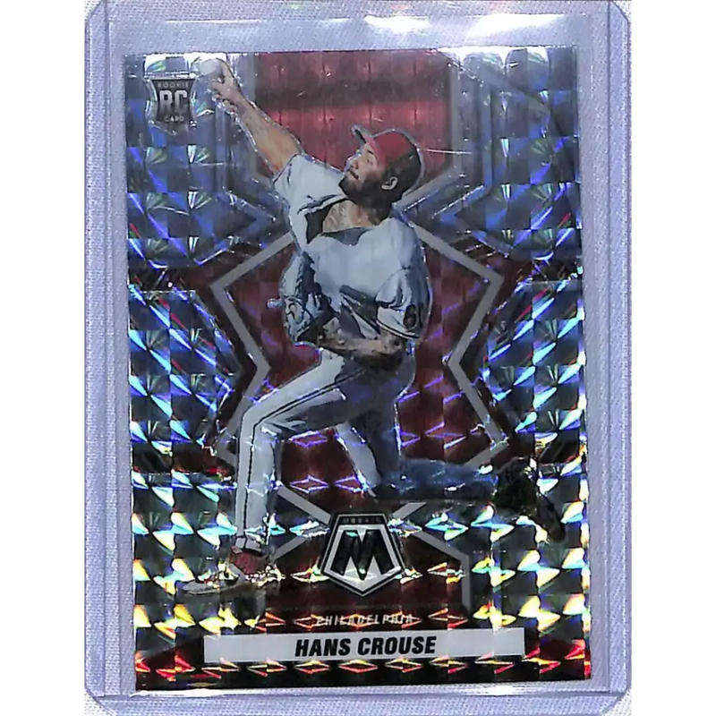 2022 Panini Mosaic Prizm #236 Hans Crouse NM-MT RC Rookie Philadelphia Phillies - Baseball Card Single