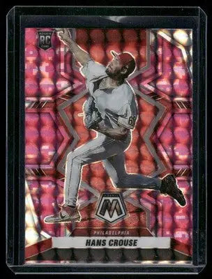2022 Panini Mosaic Prizm Hans Crouse #236 RC Baseball - Baseball Card Single