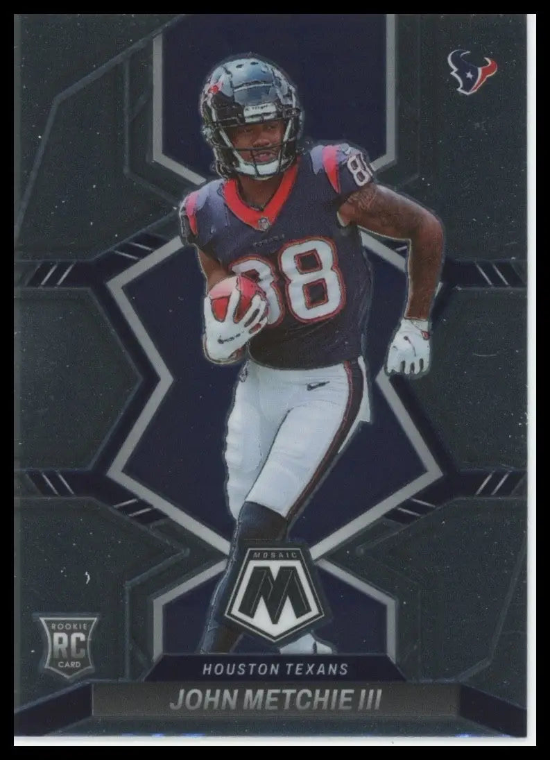 2022 Panini Mosaic Rookie John Metchie III #317 Houston Texans Football Card NFL - Football Card Single