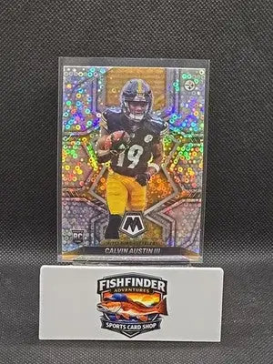 2022 Panini Mosaic - Rookies Calvin Austin III #342 Silver Prizm Variations (RC) - Football Card Single