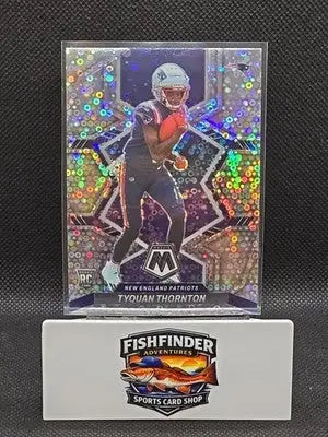2022 Panini Mosaic - Rookies Tyquan Thornton #336 No Huddle Silver Mosaic Prizm - Football Card Single