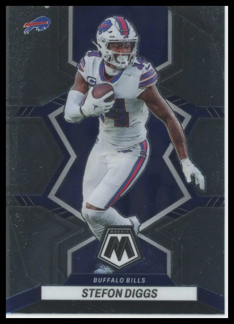 2022 Panini Mosaic Stefon Diggs 21 Buffalo Bills - Football Card Single