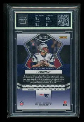2022 Panini Mosaic Tom Brady #292 Football Arena Club 9.5 - Football Card Single