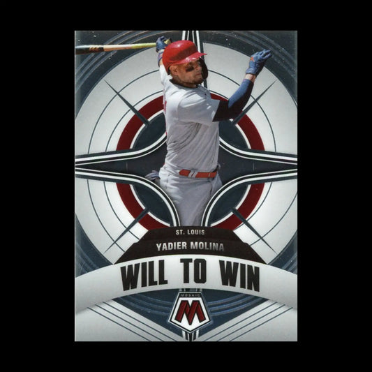 2022 Panini Mosaic Will To Win #1 - 12 Complete Your Set You Choose Pick Card - #WW-1 Yadier Molina - Basketball Card