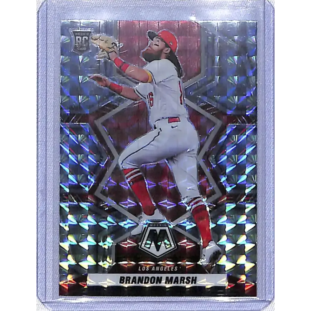 2022 Panini Mosiac Prizm #226 Brandon Marsh NM-MT RC Rookie Los Angeles Angels - Baseball Card Single