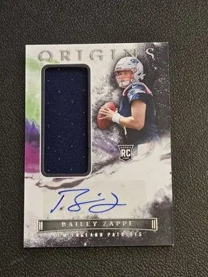 2022 Panini Origins #191 Bailey Zappe - Football Card Single