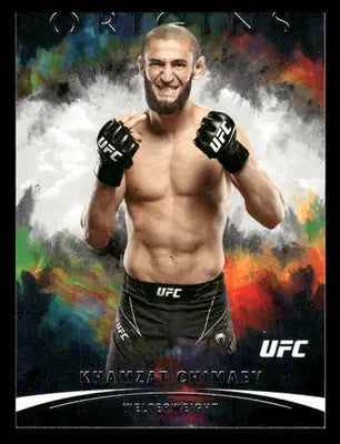 2022 Panini Origins UFC Khamzat Chimaev #138 Mixed Martial Arts (MMA) - UFC/MMA Card Single