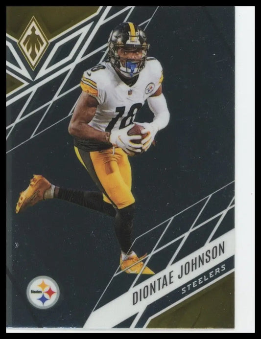 2022 Panini Phoenix Diontae Johnson #23 Pittsburgh Steelers Football Card NFL - Football Card Single
