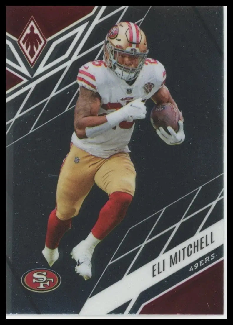 2022 Panini Phoenix Eli Mitchell #57 San Francisco 49ers Football Card NFL Sport - Football Card Single