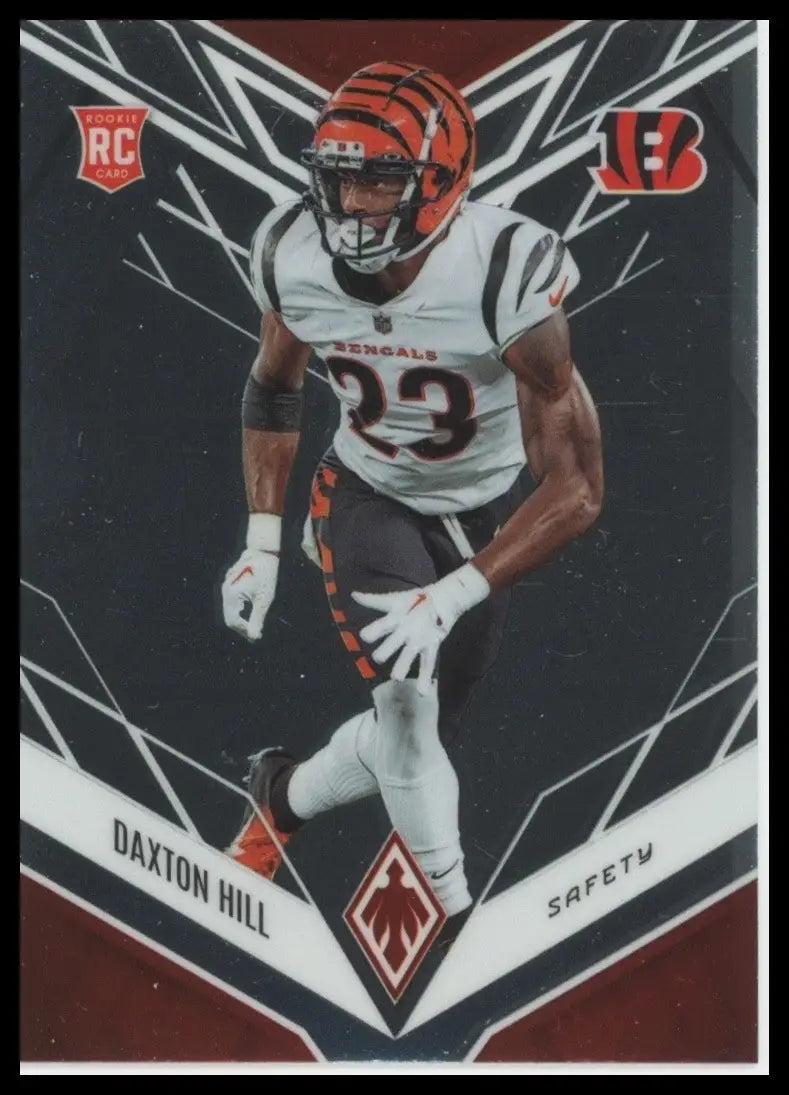 2022 Panini Phoenix Rookie Daxton Hill #192 Cincinnati Bengals Football Card NFL - Football Card Single
