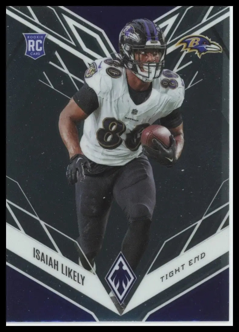 2022 Panini Phoenix Rookie Isaiah Likely #154 Baltimore Ravens Football Card NFL - Football Card Single