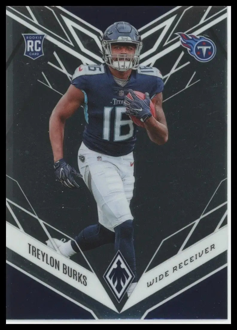 2022 Panini Phoenix Rookie Treylon Burks #112 Tennessee Titans Football Card NFL - Football Card Single