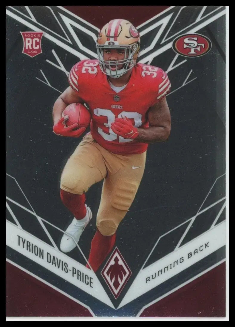 2022 Panini Phoenix Tyrion Davis Price #126 San Francisco 49ers Football Card