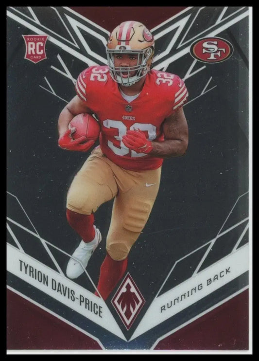 2022 Panini Phoenix Tyrion Davis Price #126 San Francisco 49ers Football Card - Football Card Single