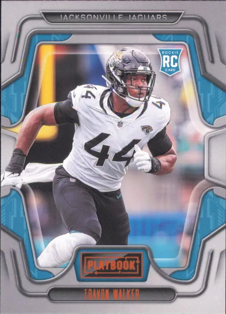 2022 Panini Playbook #125 Travon Walker Rookie Jacksonville Jaguars Football NFL - Football Card Single