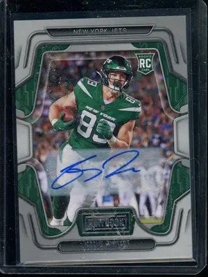 2022 Panini Playbook Jeremy Ruckert #154 Auto RC Football - Football Card Single