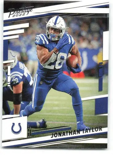 2022 Panini Prestige #124 Jonathan Taylor NM-MT Colts ID:48442 - Football Card Single