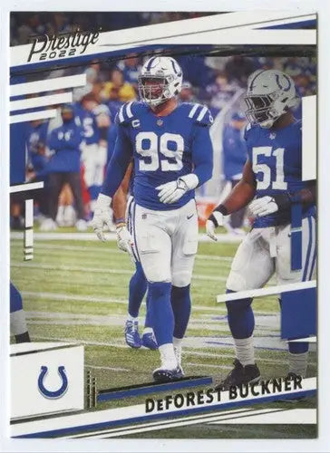 2022 Panini Prestige #129 DeForest Buckner NM-MT Colts ID:48444 - Football Card Single