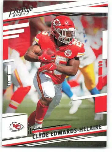 2022 Panini Prestige #142 Clyde Edwards-Helaire NM-MT Chiefs ID:48453 - Football Card Single