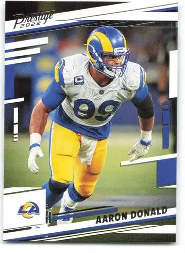 2022 Panini Prestige #167 Aaron Donald NM-MT LA Rams ID:48463 - Football Card Single
