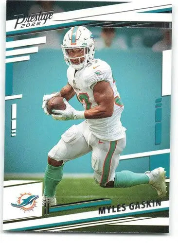 2022 Panini Prestige #181 Myles Gaskin NM-MT Dolphins ID:48470 - Football Card Single