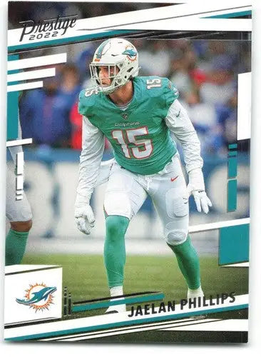 2022 Panini Prestige #185 Jaelan Phillips NM-MT Dolphins ID:52167 - Football Card Single