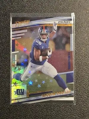 2022 Panini Prestige #217 Saquon Barkley Xtra Points Astral - Football Card Single