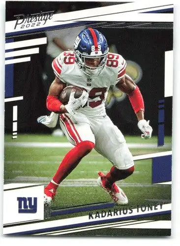 2022 Panini Prestige #220 Kadarius Toney NM-MT NY Giants ID:48485 - Football Card Single