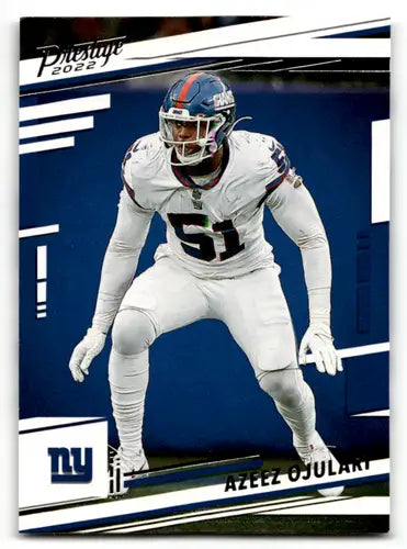 2022 Panini Prestige #223 Azeez Ojulari EX/NM NY Giants ID:47176 - Football Card Single