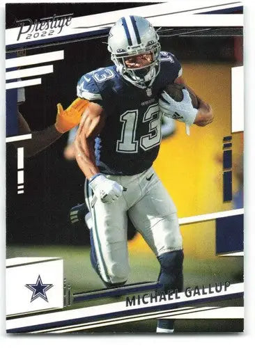 2022 Panini Prestige #263 Michael Gallup NM-MT Cowboys ID:48501 - Football Card Single