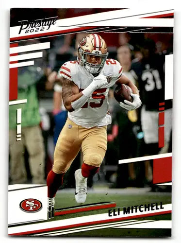2022 Panini Prestige #265 Eli Mitchell NM-MT 49ers ID:47175 - Football Card Single