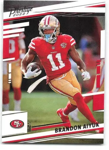 2022 Panini Prestige #267 Brandon Aiyuk NM-MT 49ers ID:48502 - Football Card Single