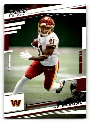 2022 Panini Prestige #294 J.D. McKissic NM Near Mint Commanders ID:47179 - Football Card Single