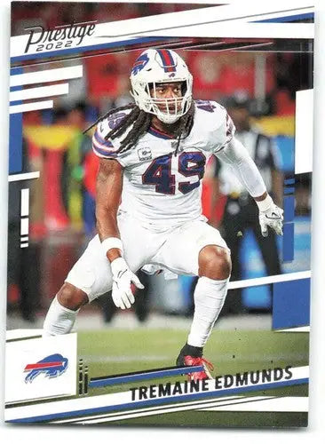 2022 Panini Prestige #33 Tremaine Edmunds NM-MT Bills ID:52173 - Football Card Single