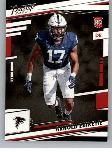 2022 Panini Prestige #362 Arnold Ebiketie NM-MT RC Rookie Falcons ID:48527 - Football Card Single