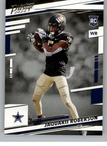 2022 Panini Prestige #385 Jaquarii Roberson NM-MT RC Rookie Cowboys ID:48532 - Football Card Single