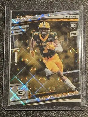2022 Panini Prestige #399 Christian Watson Xtra Points Diamond - Football Card Single