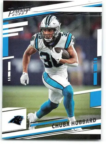 2022 Panini Prestige #41 Chuba Hubbard NM-MT Panthers ID:48406 - Football Card Single